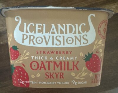 Strawberry Thick & Creamy Oatmilk Skyr