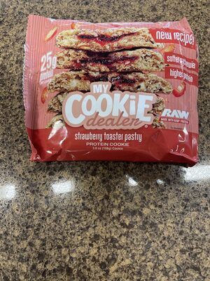 Strawberry Toaster Pastry Cookie