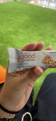 Strawberry Yoghurt Coated Muesli Bars