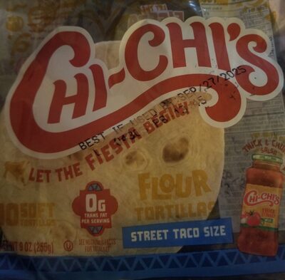 Street taco style flour