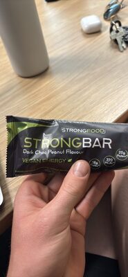 STRONGBAR Dark Choc Peanut Flavour