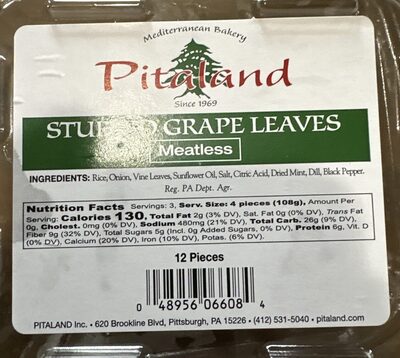 Stuffed Grape Leaves