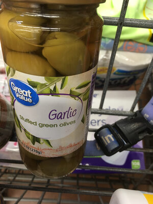 Stuffed green olives