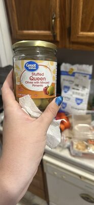 Stuffed Queen Olives with Minced Pimento