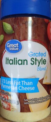 Style grated topping