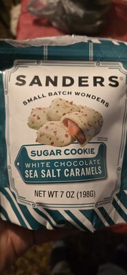 Sugar Cookie White Chocolate Sea Salt Caramels