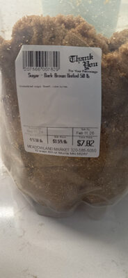 Sugar - Dark Brown United 50 lb