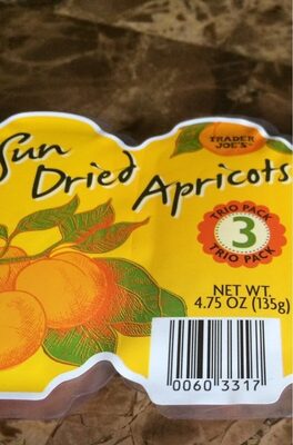 Sun dried apricots