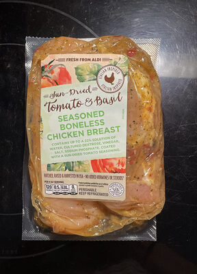 Sun-Dried Tomato & Basil Seasoned Boneless Chicken Breast