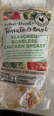 Sun-Dried Tomato & Basil Seasoned Boneless Chicken Breast