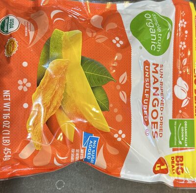 Sun-Ripened Dried Mangoes