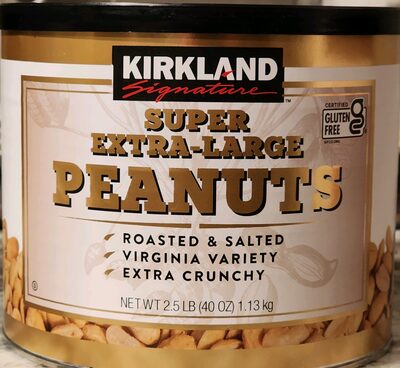 SUPER EXTRA-LARGE PEANUTS
