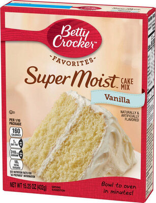 Super moist cake mix
