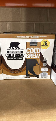 Super Premium Cold Brew Organic Black Coffee