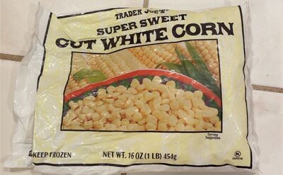Super Sweet Cut White Corn