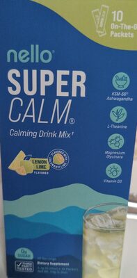 Supercalm - lemon lime