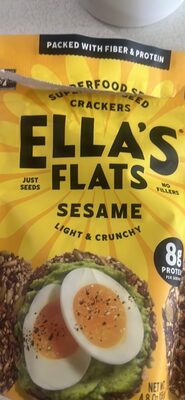 Superfood Seed Crackers Sesame