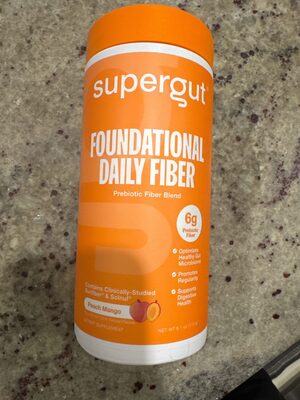 Supergut Foundational Daily Fiber