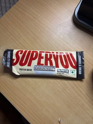 Superyou 10g Protien Wafer - Cookies & Cream