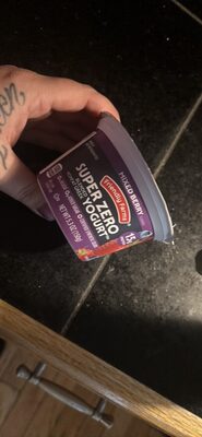 SUPERZERO BLENDED NONFAT GREEK YOGURT MIXED BERRY