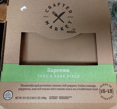 Supreme Take And Bake Pizza