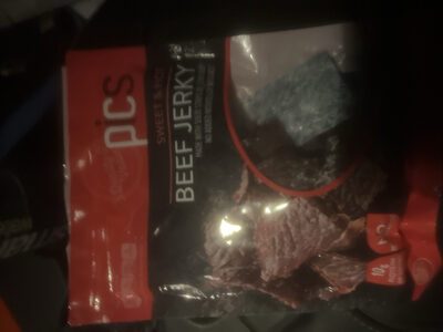 Sweet and hot beef jerk