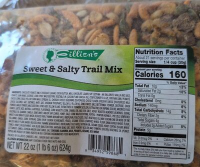Sweet And Salty Trail Mix