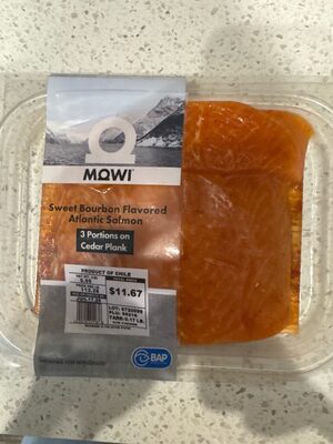 Sweet Bourban Flavored Atlantic Salmon