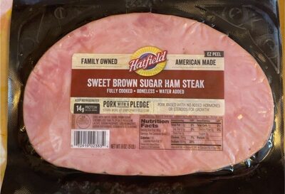 Sweet Brown Sugar Ham Steak