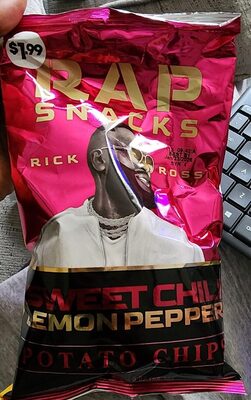 Sweet Chili Lemon Pepper Potato Chips