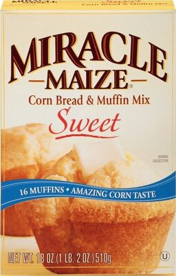 Sweet corn bread & muffin mix