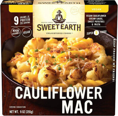 Sweet earth cauliflower frozen mac