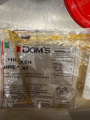 Sweet ginger Chili Chicken Breast