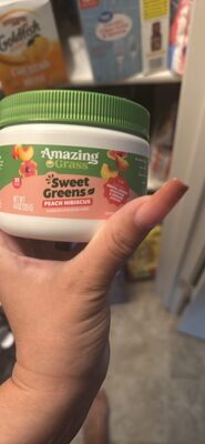 Sweet Greens Peach Hibiscus