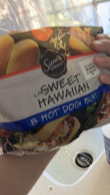 Sweet Hawaiian 8 Hot Dog Buns