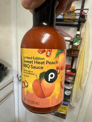 Sweet Heat Peach BBQ Sauce