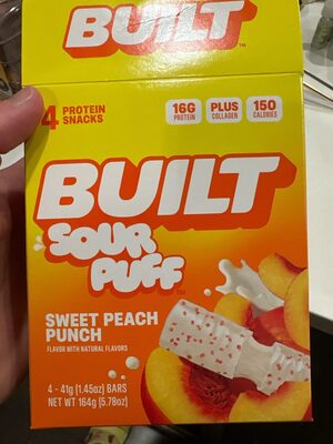 Sweet Peach Punch Protein Bar