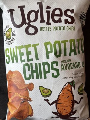 Sweet Potato Chips Made With Avocado Oil
