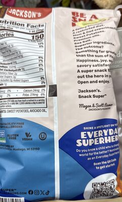 Sweet Potato Chips Sea Salt