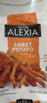 Sweet Potato fries with Sea Salt