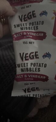 Sweet Potato Nibbles Salt & Vinegar flavour