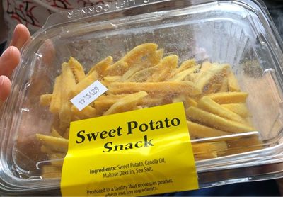 Sweet potato snack