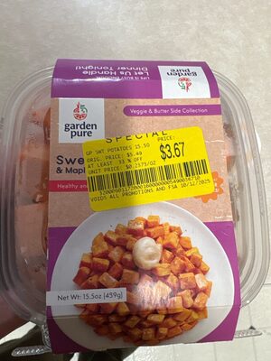 Sweet Potatoes And Maple Butter