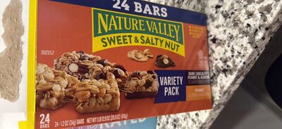 Sweet & Salty Nut Chewy Granola Bars