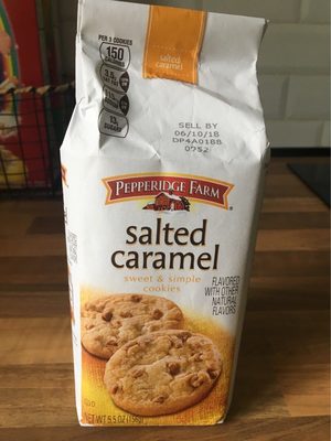 Sweet & simple cookies, salted caramel