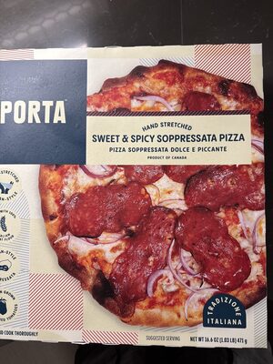 Sweet & Spicy Soppressata Pizza