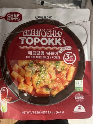 Sweet & Spicy Topokk