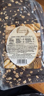 SWEET WHEAT BREAD WITH OATS