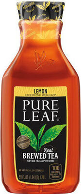 Sweetened lemon iced tea