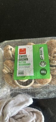 Swiss Brown Button Mushrooms
